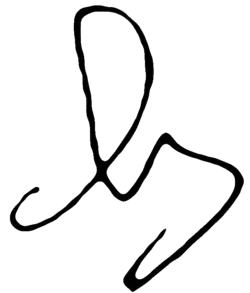 Изображение автографа