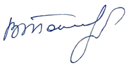 Изображение автографа