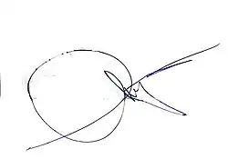 Изображение автографа