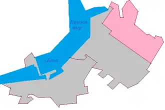 Автозаводский район на карте