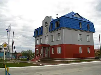 Административное здание "Севернефтегазпром" в Красноселькупе