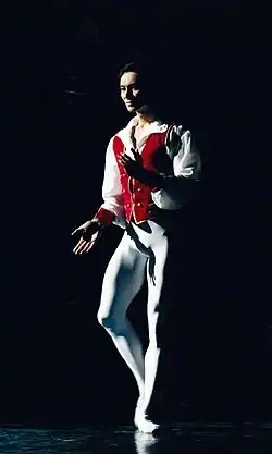 Айдар Шайдуллин в роли Принца-Щелкунчика в балете «Щелкунчик», постановка А. Б. Петрова