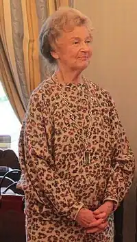 На церемонии вручения высшей награды Союза театральных деятелей Российской Федерации «Золотой знак СТД РФ».Москва, 20 мая 2015 года