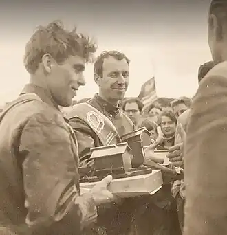 Александр Портнягин слева, Анатолий Раутенфельд справа