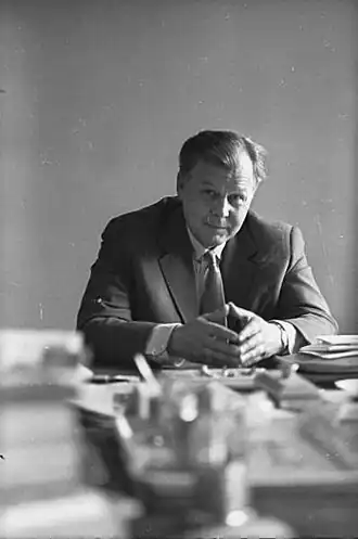 Александр Твардовский в 1960 году