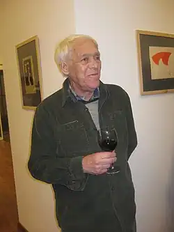 А. В. Каменский на одной из своих выставок