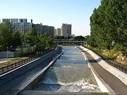 Большая Алматинка возле улицы Дулати