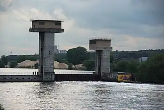 Андреевская плотина недалеко от одноимённой деревни