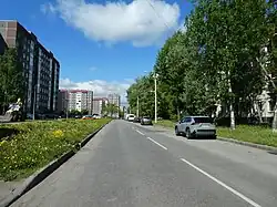 Вид в сторону улицы Партизана Германа