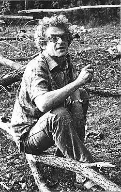 А. В. Куза в археологической экспедиции.