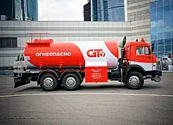 Автоцистерна на базе КАМАЗ-65115, компания GT7