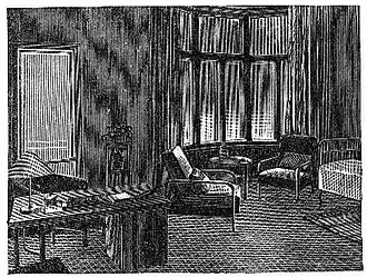 Интерьер типовой палаты с эркером в 1930-е годы