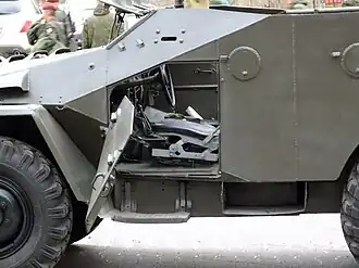 БТР-40ЖД на параде Победы 9 мая 2015 года, Хабаровск