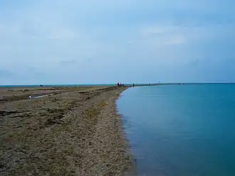 Побережье бухты на Бакальской косе