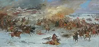 Битва при Добрыничах (под Севском). Худ. Решетнёв М. С.