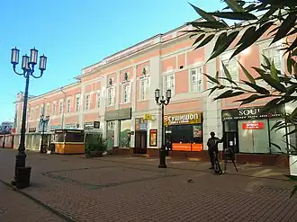 Крыло корпуса со стороны Большой Покровской улицы.