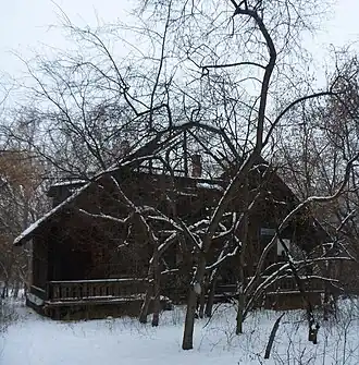 Брусковый коттедж Рейшера, Большакова, 84.