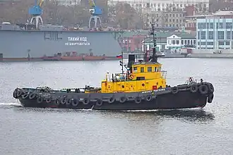 «Инженер Марченко» (IMO 8929927) в Золотом Роге, 24 октября 2014 года