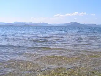 Вид на водохранилище летом 2007 года