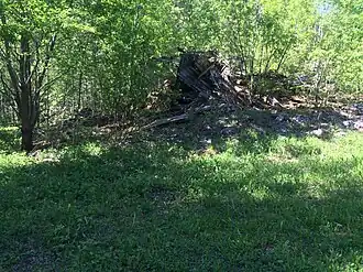 Развалины строения