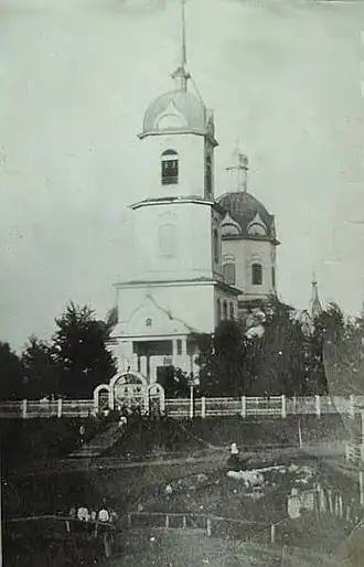 Введенская церковь в Лаве. (не сохранилась).