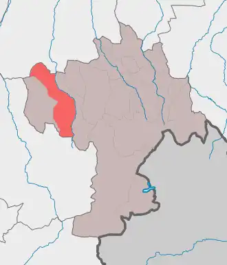 Махкетинское сельское поселение на карте