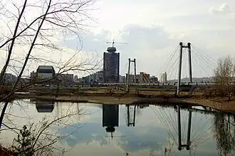 Виноградовский мост весной