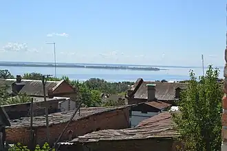 Вид на Волгу из Красного Текстильщика