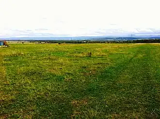 Вид на Карпаты с полей Лесной Слободки. 2012 г.