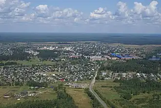 Панорама города Южа