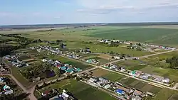 Восточная часть села Кичкальня