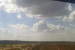 Вид на станцию Линейная с автодорожного моста. 2013 год.