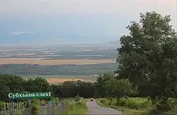 Вид равнины с Качкалыковского хребта.