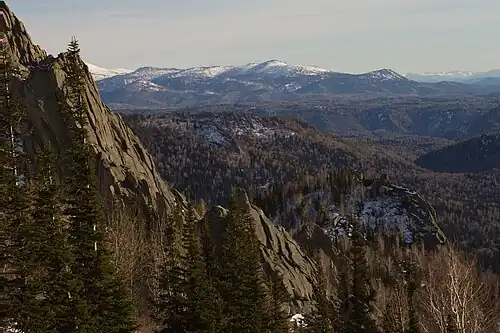 Вид с горы Синюха