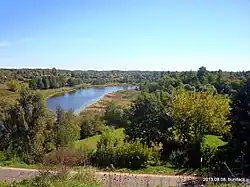 Вид с замчища