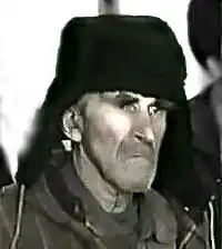 Виктор Фокин на следственном эксперименте