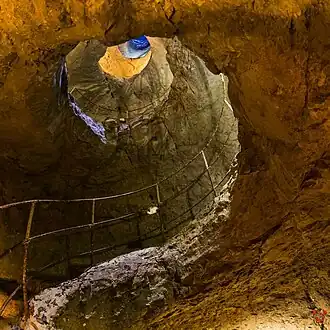 Винтовая лестница колодца Тик-Кую