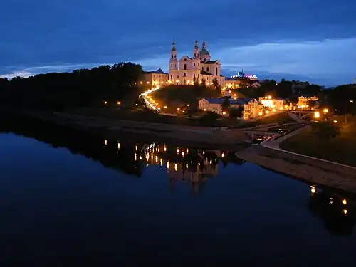 Вечер над Западной Двиной