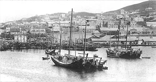 Бухта Золотой Рог, конец XIX — начало XX века