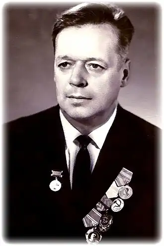 Главный конструктор Севмашпредприятия В.П. Воверис. 1970-е годы