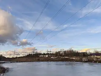 Водоём при НИИХСМ в посёлке Реммаш, 2025 г.