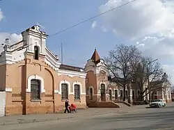 Старое здание вокзала Александровск ІІ
