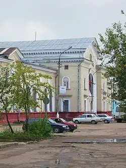 Вид на вокзал сбоку