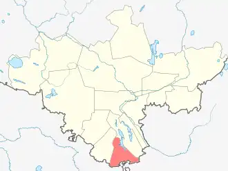 Володарское сельское поселение  (Ленинградская область) на карте