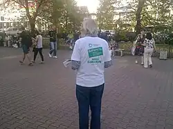 Волонтёр Кавказского в Сокольниках