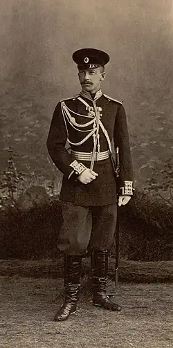 С.А. Воронин в звании капитана. 1891 г.