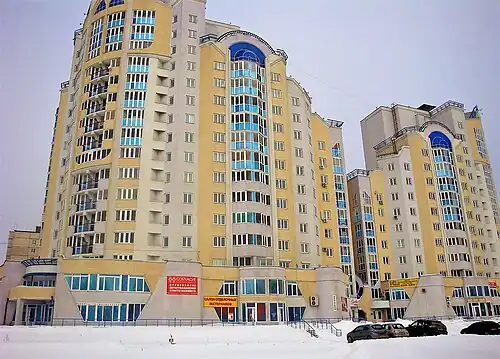 Жилой архитектурный комплекс «Ворота города» в 21-м микрорайоне