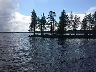 Вид с северо-западного берега