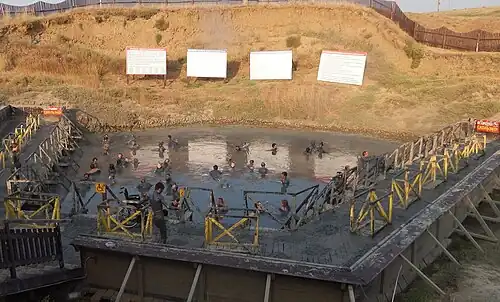 Грязевой вулкан Тиздар в Краснодарском крае