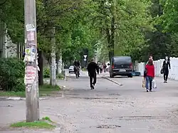 Вид на улицу в 2011 году